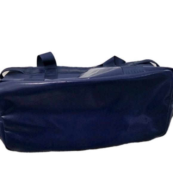 The Baboon Go-Tote Big  Midnight Blue Travel Tote with Astronaut Tiger Patch - Picture 11 of 16